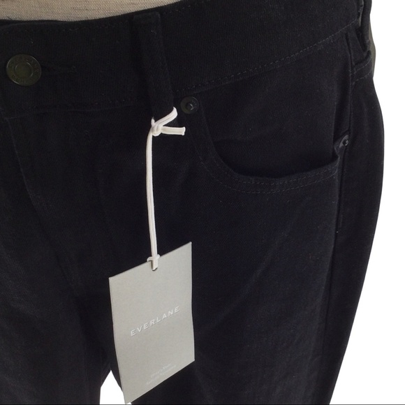 Everlane The Mid Rise Skinny Black Jeans - Picture 4 of 12